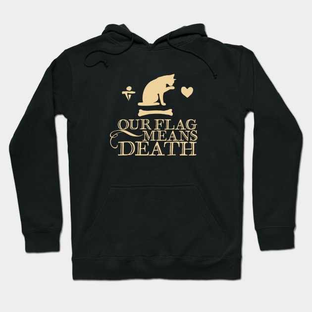 Our Flag Means Death Logo Hoodie by Vault Emporium